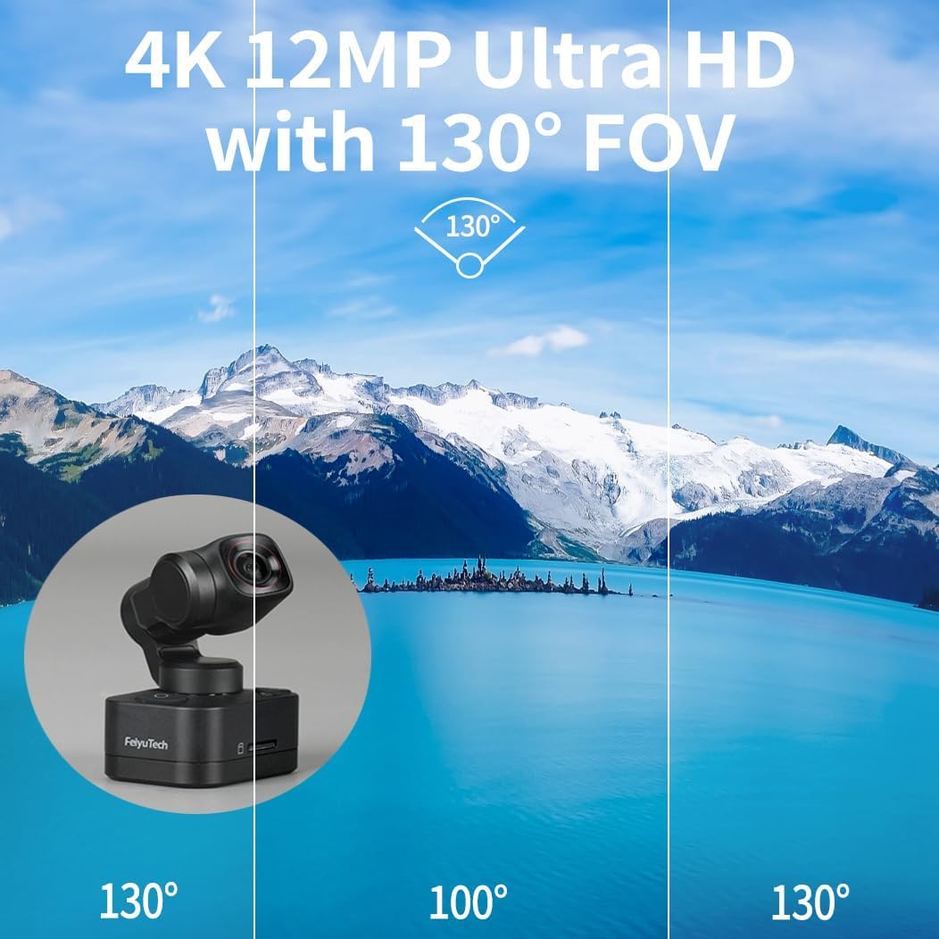Foto 4 | Cámara Feiyutech Feiyu Pocket 3 4k Cardán Portátil De 3 Ejes - Venta Internacional.