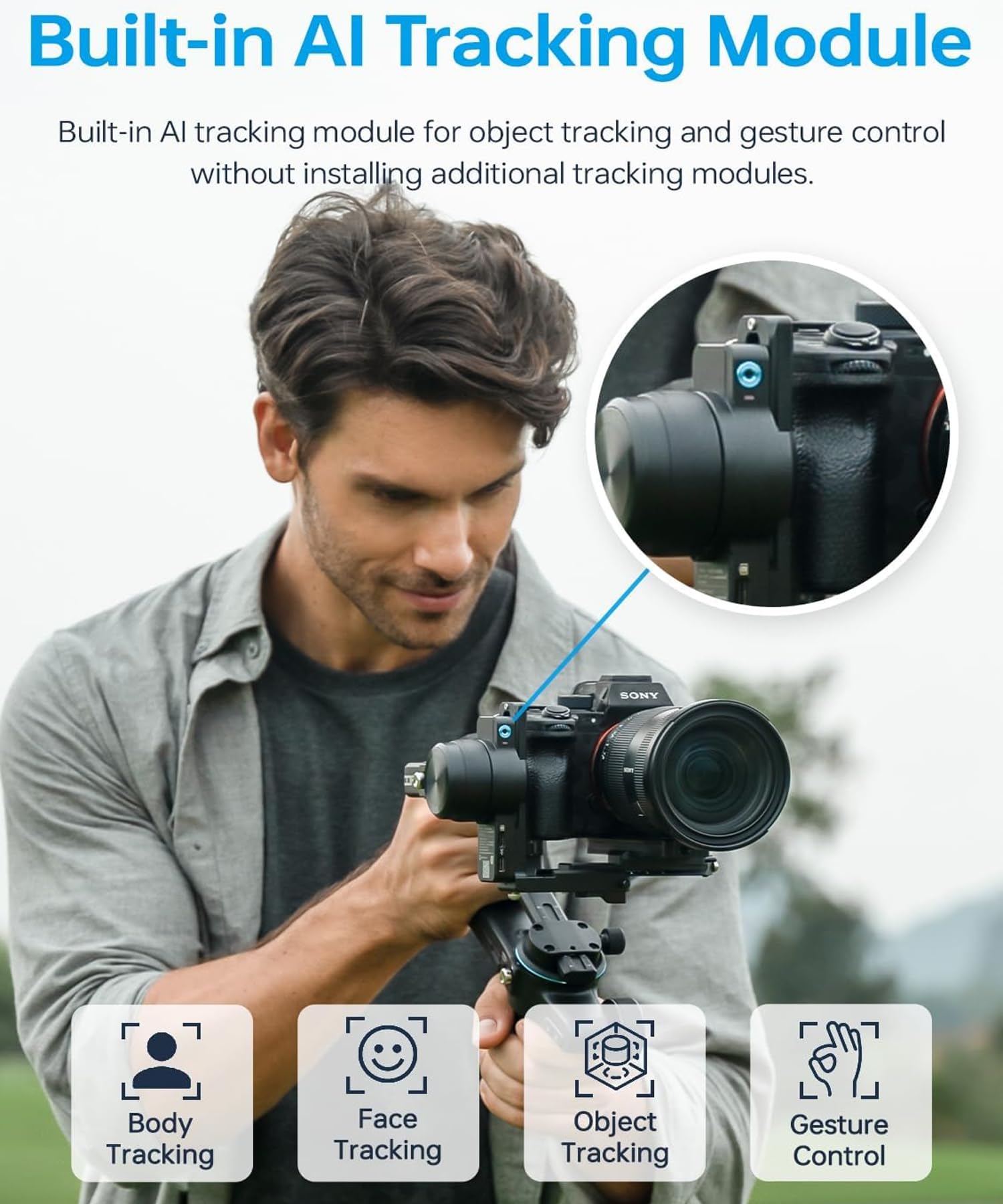 Foto 3 pulgar | Kit Estabilizador De Cardán Feiyutech Scorp 2 Para Dslr/sin Espejo - Venta Internacional.