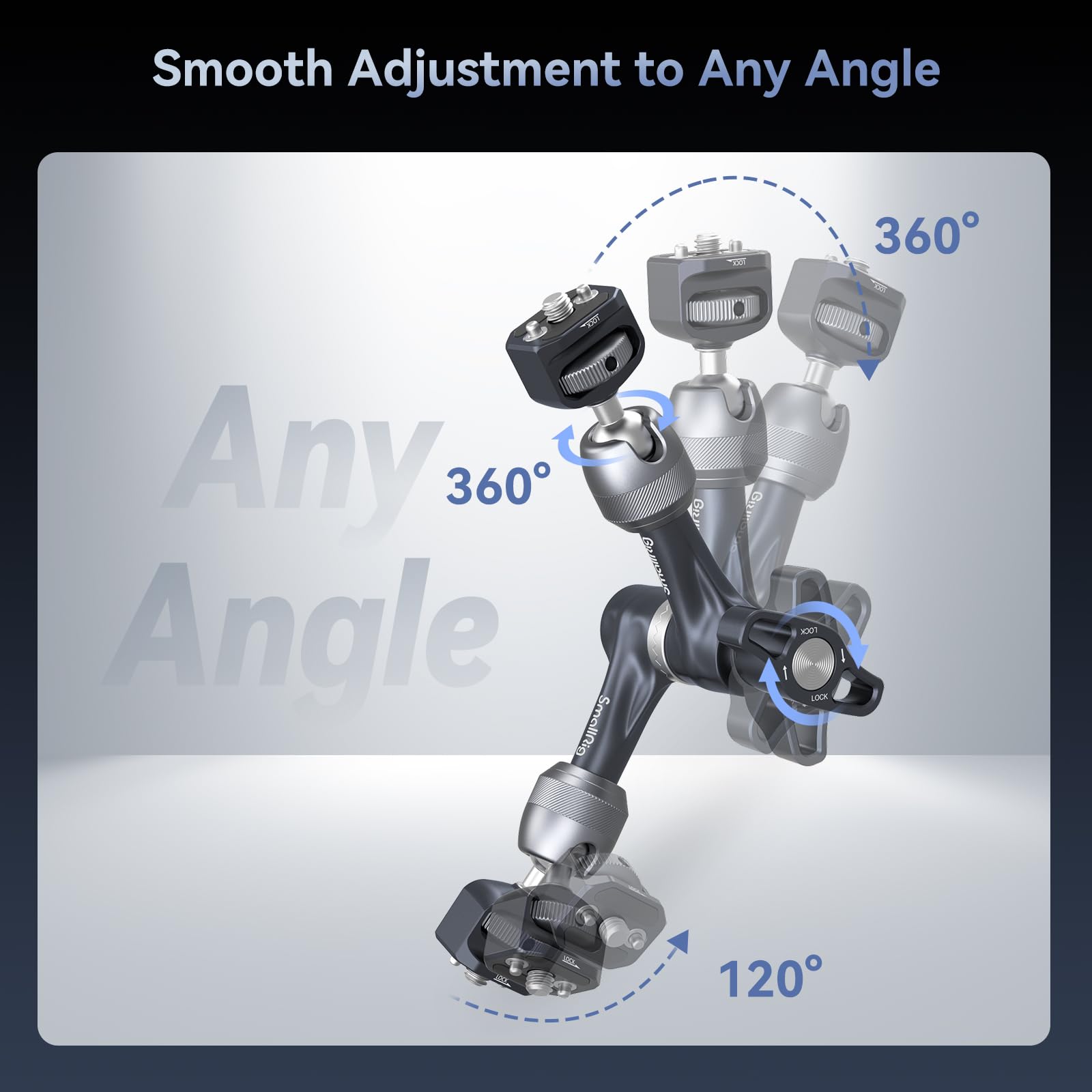 Foto 4 | Magic Arm Smallrig 7 Rosette Gear (7) Para Cámaras Y Monitores - Venta Internacional.