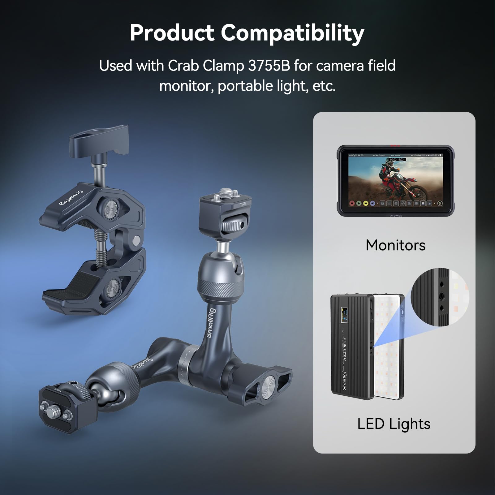 Foto 6 | Magic Arm Smallrig 7 Rosette Gear (7) Para Cámaras Y Monitores - Venta Internacional.