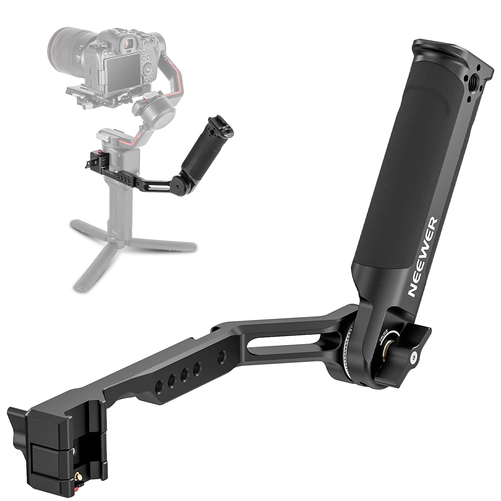 Empuñadura Neewer St49 Para Dji Ronin Rs4 Rs3 Mini - Venta Internacional.