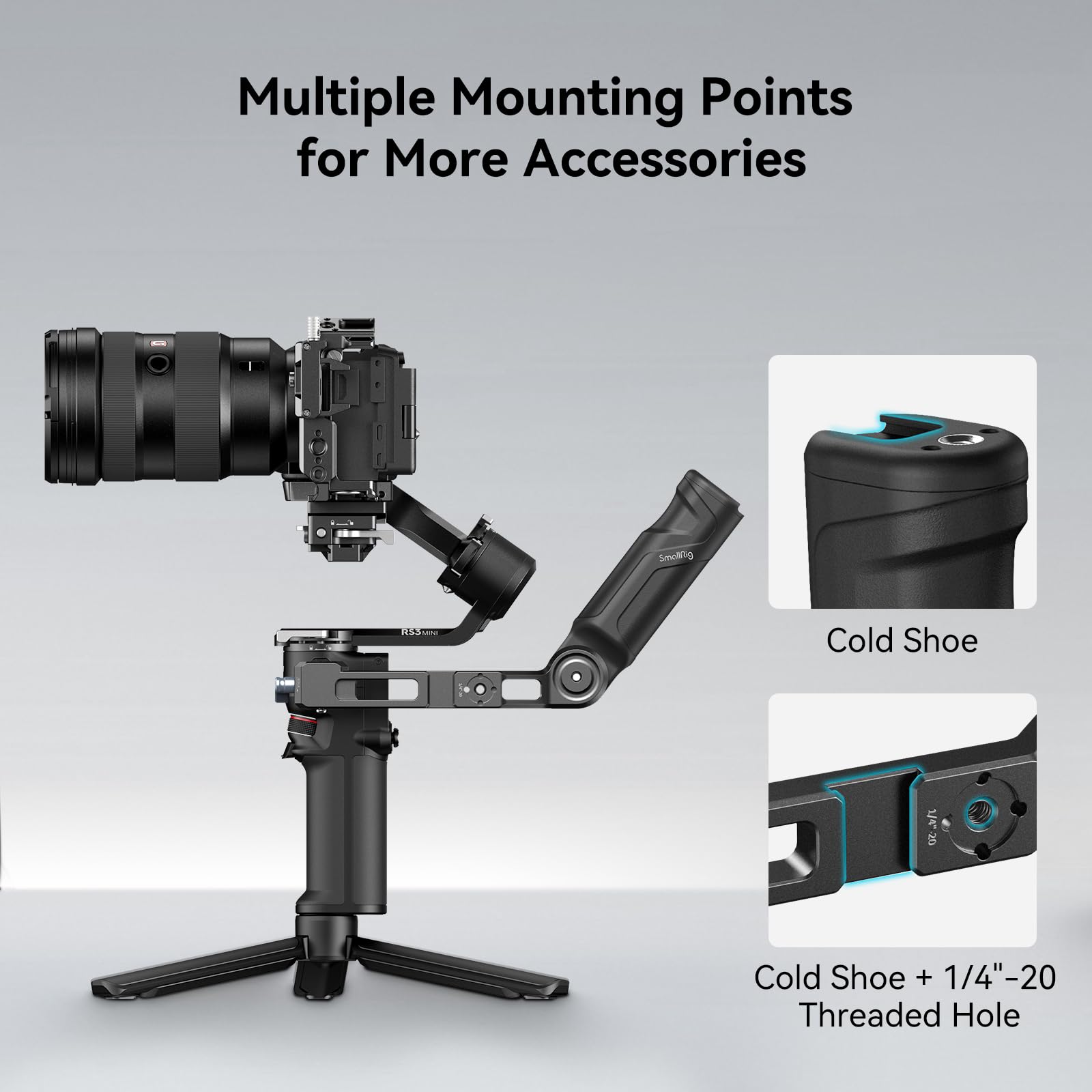 Foto 6 pulgar | Empuñadura Tipo Bandolera Smallrig Para Dji Rs 4 Mini/rs 3 Mini Gimbal - Venta Internacional.
