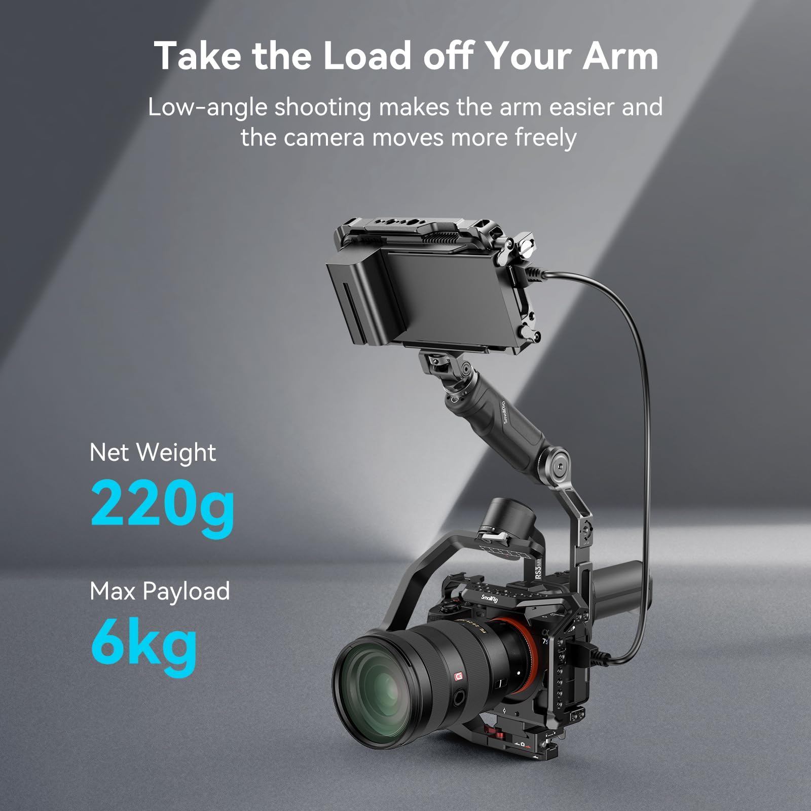 Foto 7 pulgar | Empuñadura Tipo Bandolera Smallrig Para Dji Rs 4 Mini/rs 3 Mini Gimbal - Venta Internacional.