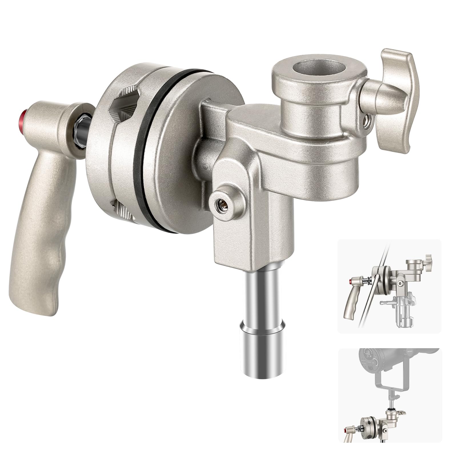 Grip Head Neewer St-c1 4.5 De Acero Inoxidable Para Soporte Junior - Venta Internacional.