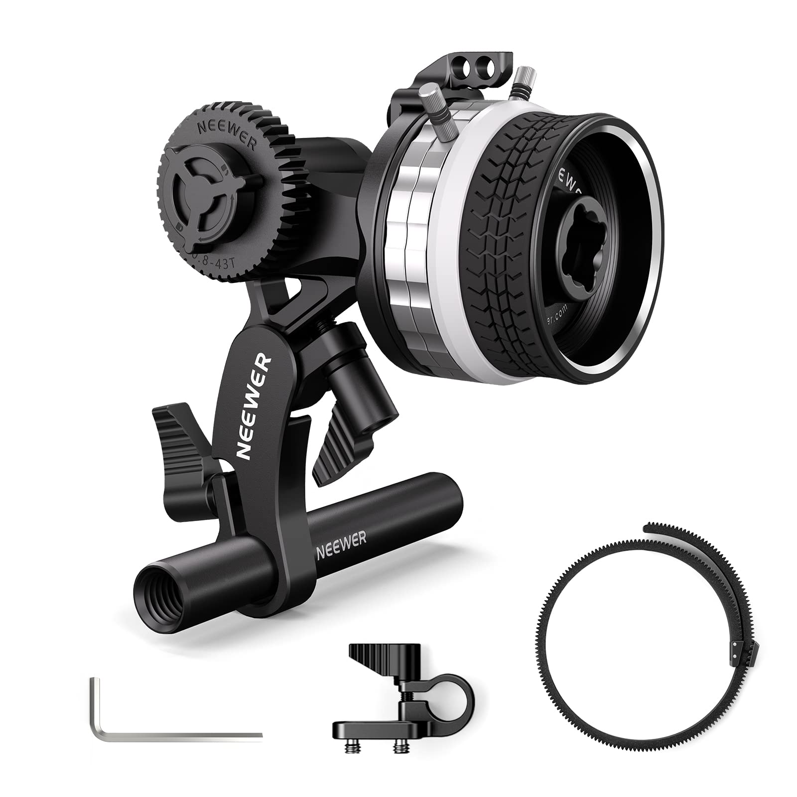 Follow Focus Neewer Pg001 Mini Con Paradas A/b Para Cámara De Cine - Venta Internacional.