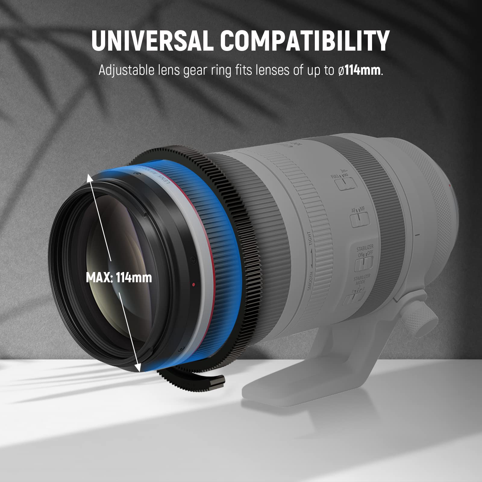 Foto 5 | Follow Focus Neewer Pg001 Mini Con Paradas A/b Para Cámara De Cine - Venta Internacional.