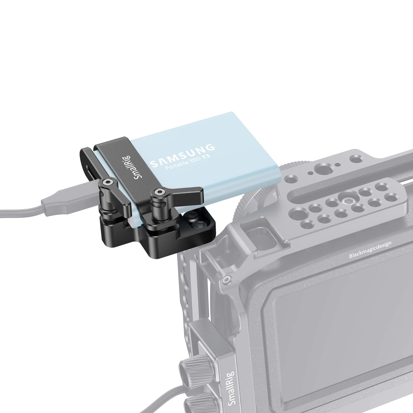 Foto 7 pulgar | Soporte De Montaje Ssd Smallrig Para Ssd Samsung T5 - Venta Internacional.