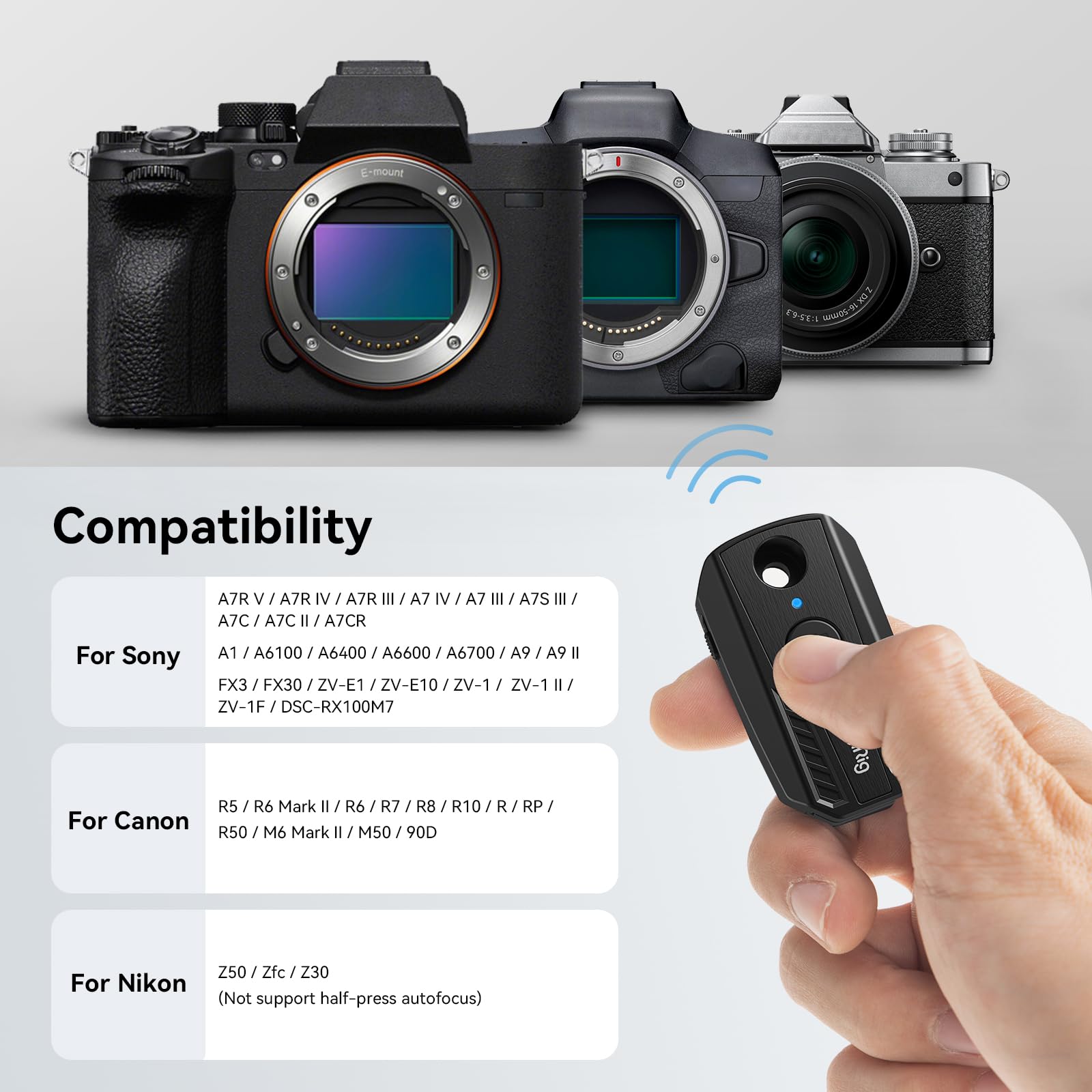 Foto 2 | Control Remoto Inalámbrico Smallrig Para Cámara Sony Canon Nikon - Venta Internacional.