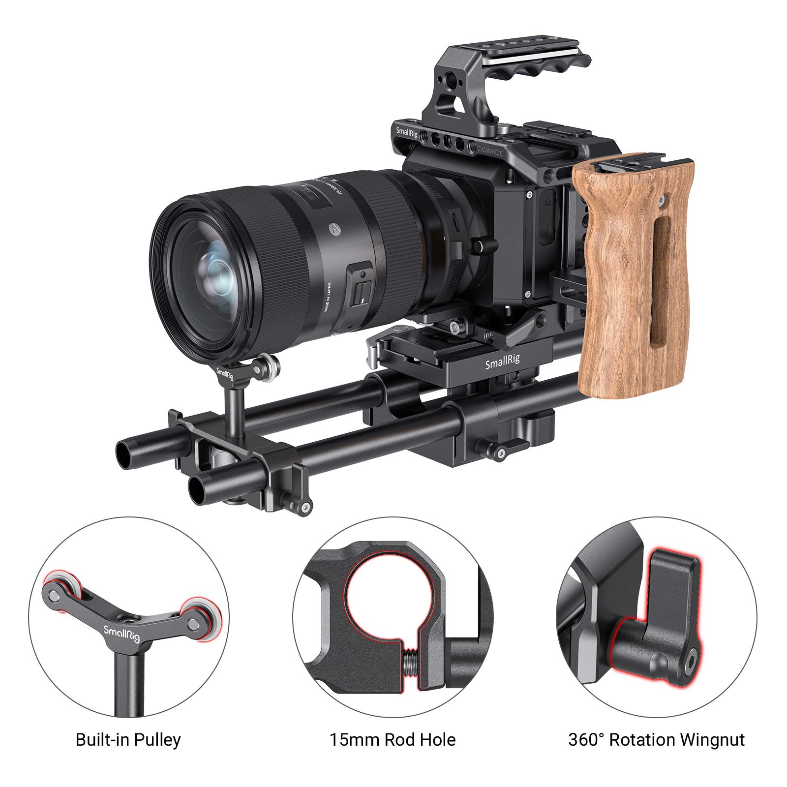Foto 6 pulgar | Soporte De Lente Smallrig Universal Lws Mount 15 Mm - Venta Internacional.