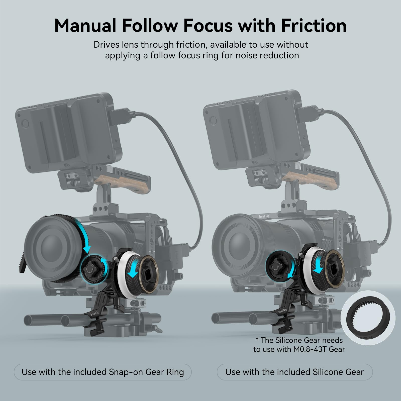 Foto 3 | Follow Focus Smallrig Mini 3010c Para Cámaras Réflex Digitales Y Sin Espejo - Venta Internacional.