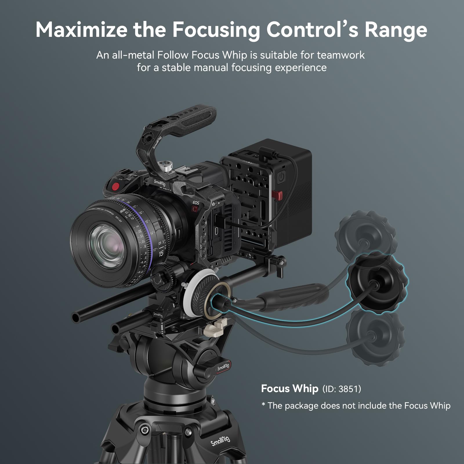 Foto 6 | Follow Focus Smallrig Mini 3010c Para Cámaras Réflex Digitales Y Sin Espejo - Venta Internacional.