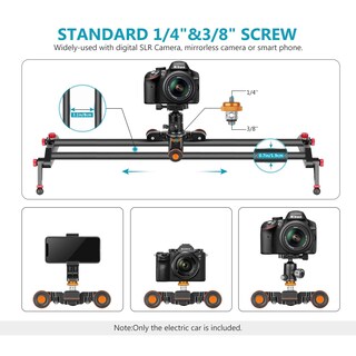 Foto 7 | Cámara De Vídeo Inalámbrica Dolly Neewer De 3 Ruedas Con Mando A Distancia - Venta Internacional.