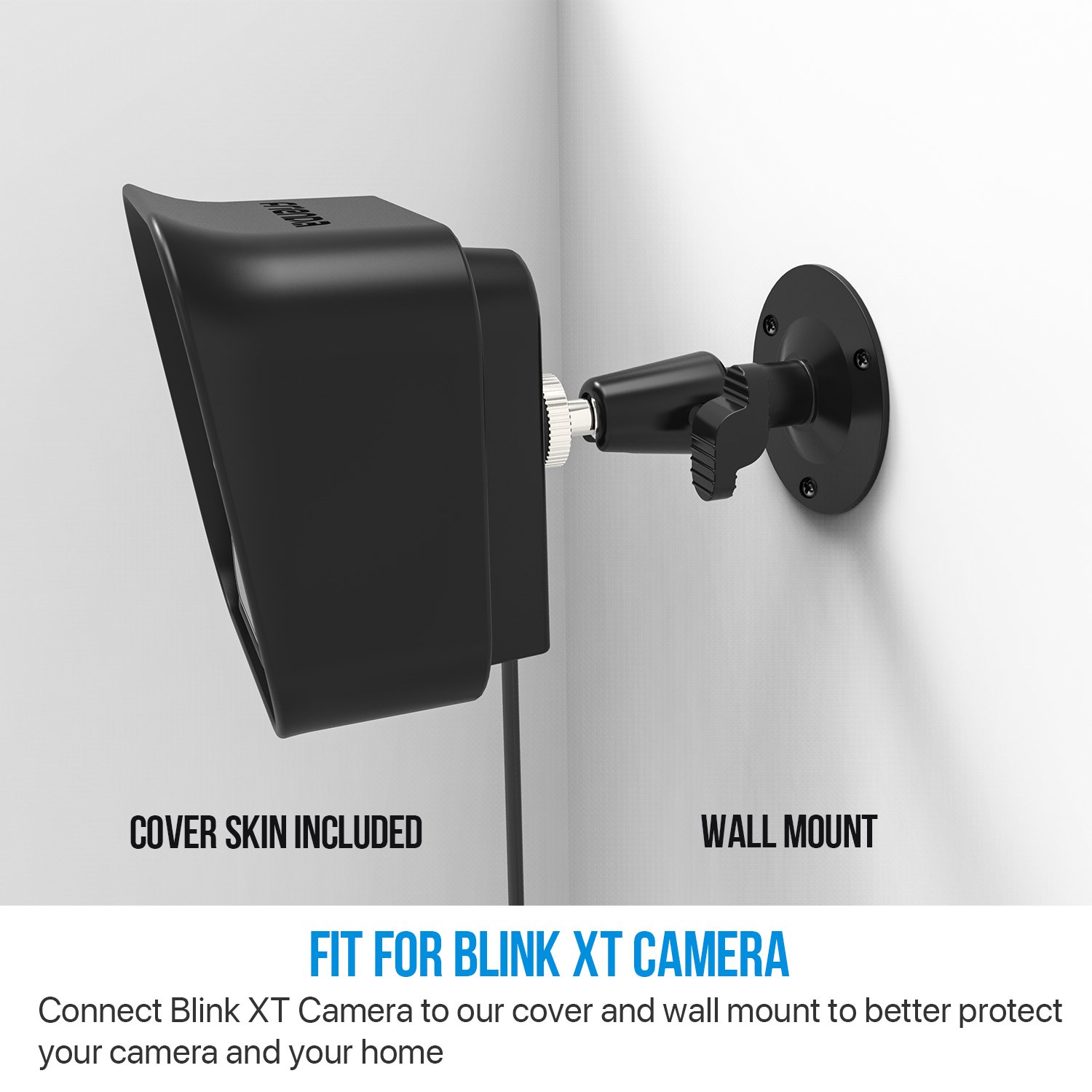 Foto 5 pulgar | Soporte De Pared Y Funda De Silicona Para Cámara Blink Xt - Venta Internacional.