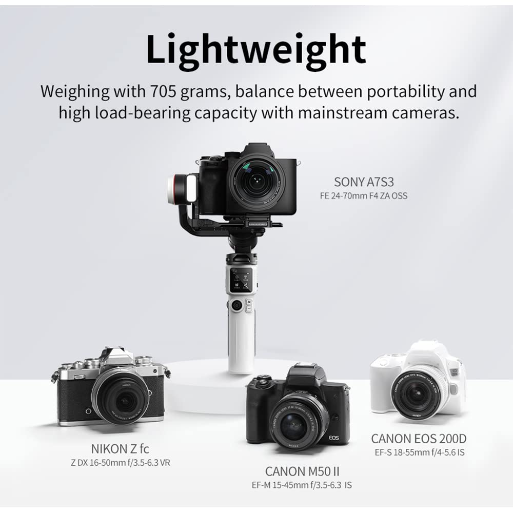 Foto 4 pulgar | Estabilizador De Cardán Portátil Zhiyun Crane M3s Para Sin Espejo - Venta Internacional.