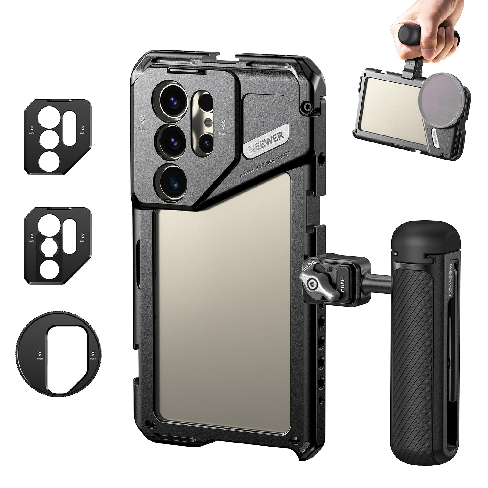 Foto 2 pulgar | Estabilizador De Caja De Teléfono Neewer S24 Ultra Con Accesorios - Venta Internacional.