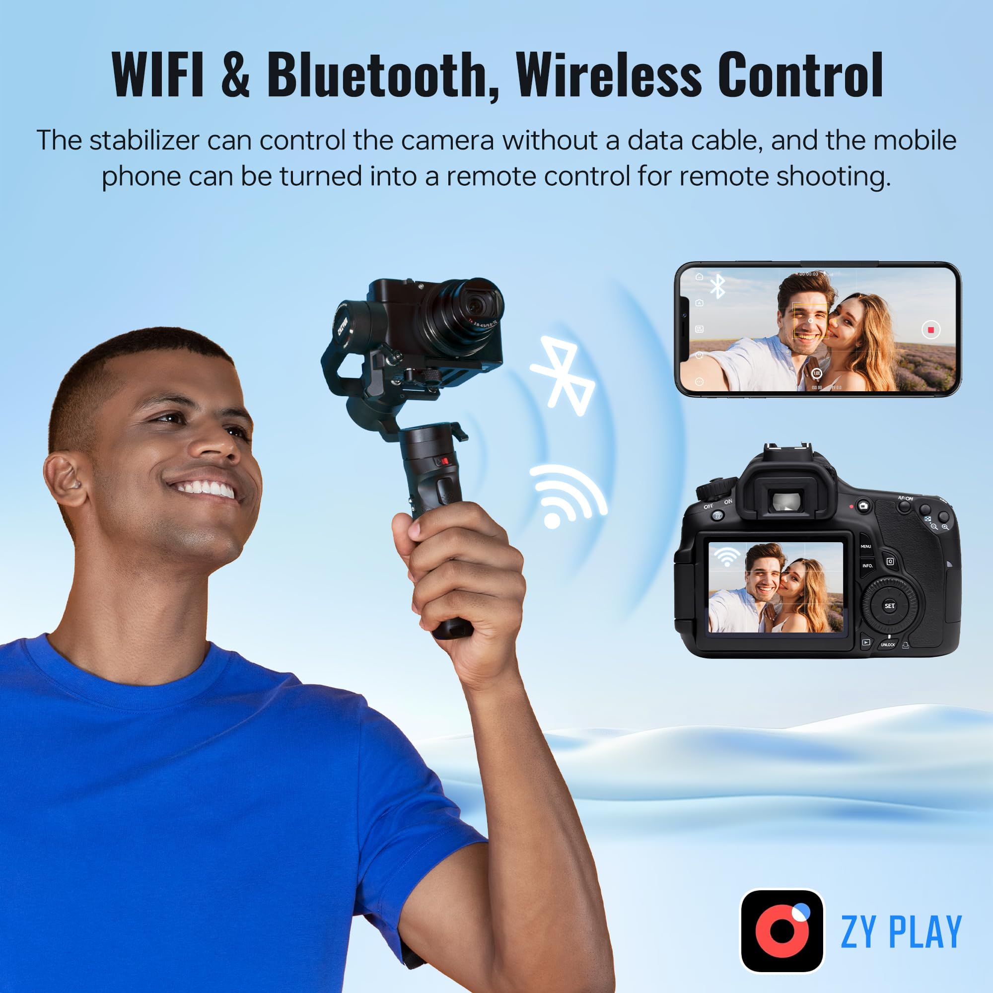 Foto 7 pulgar | Estabilizador De Cardán Zhiyun Crane-m2 Para Cámara, Teléfono Inteligente Y Gopro - Venta Internacional.
