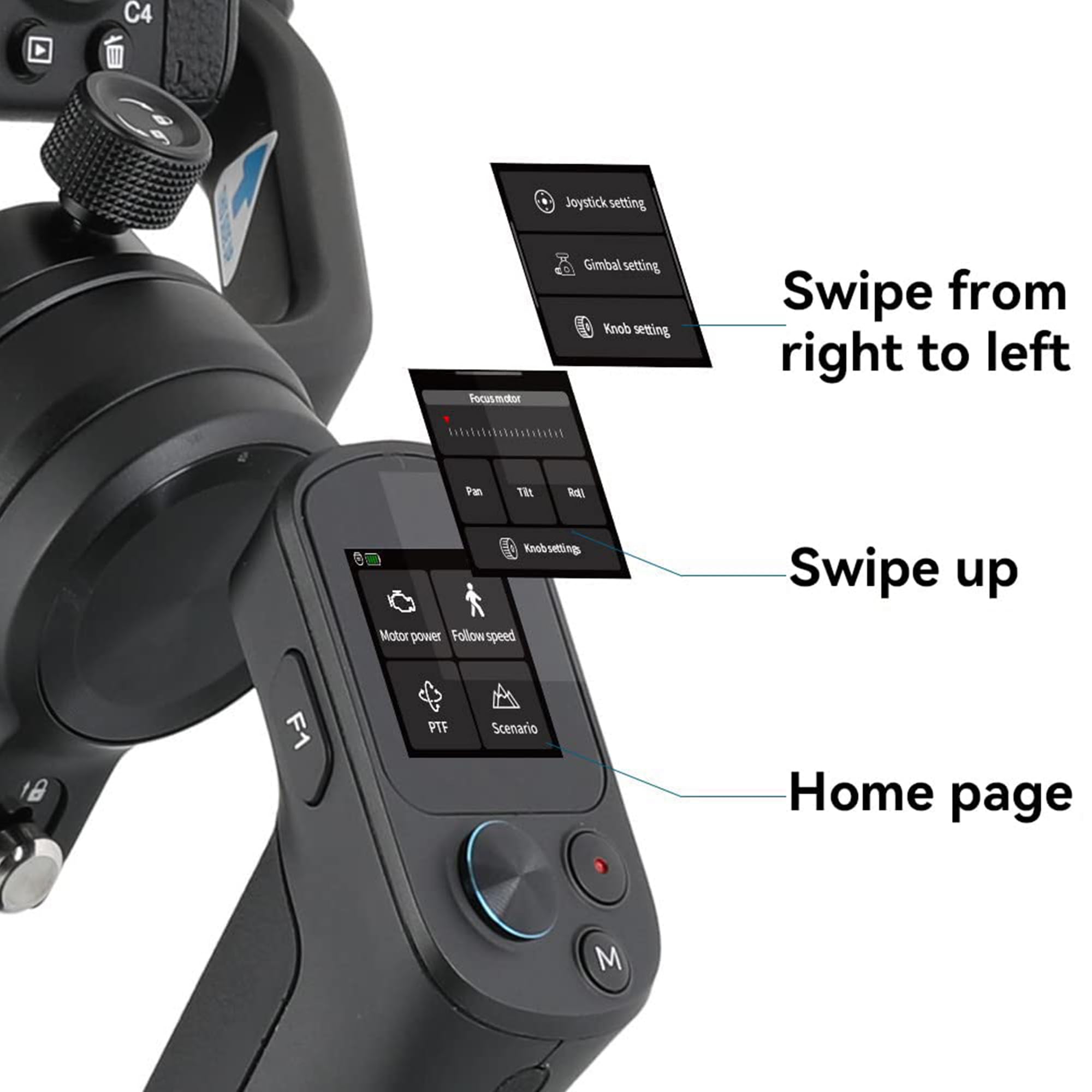 Foto 4 pulgar | Estabilizador De Cámara Feiyutech Scorp Gimbal Para Réflex Digitales Y Sin Espejo - Venta Internacional.