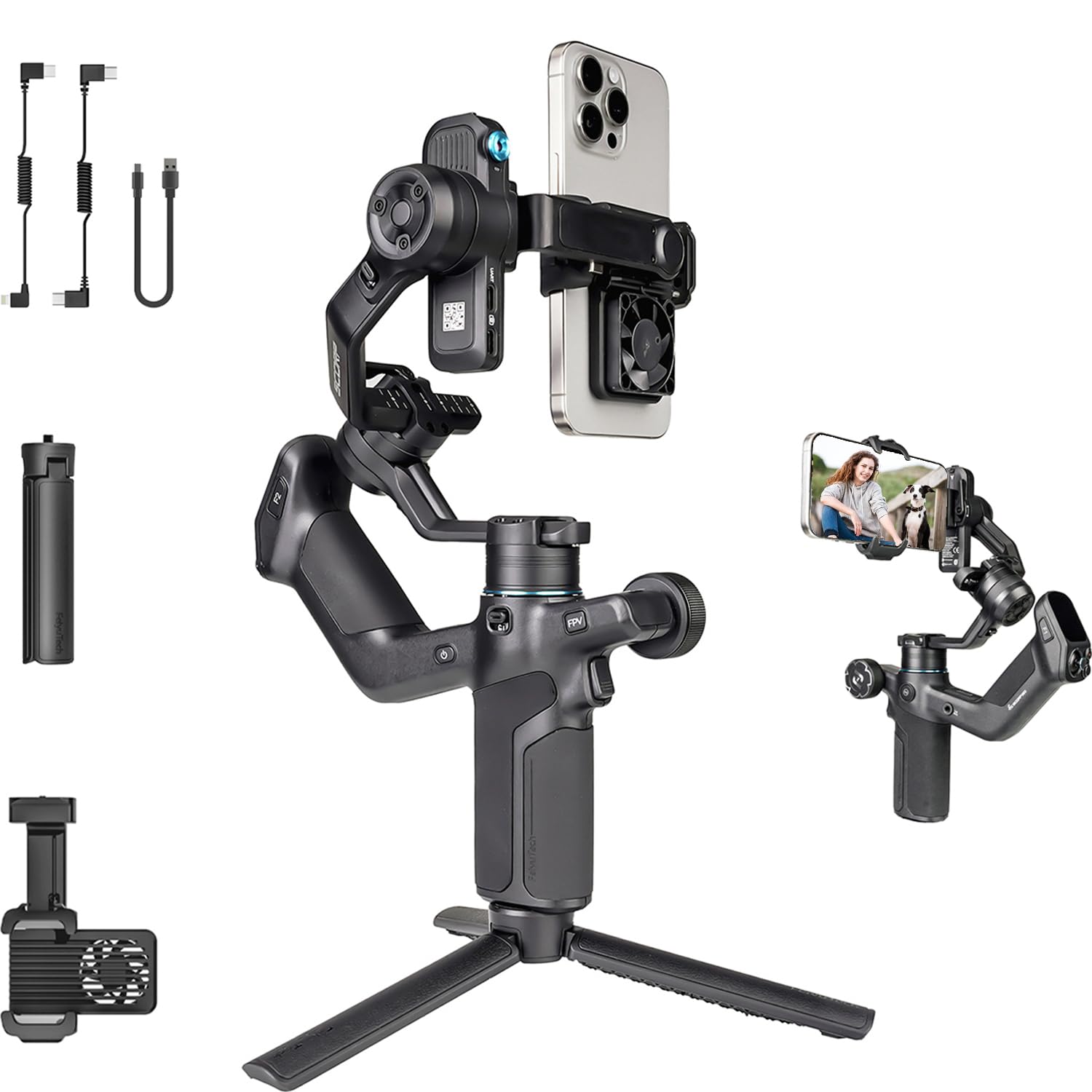 Estabilizador De Cardán Feiyutech Scorp Mini 3 Para Smartphone - Venta Internacional.