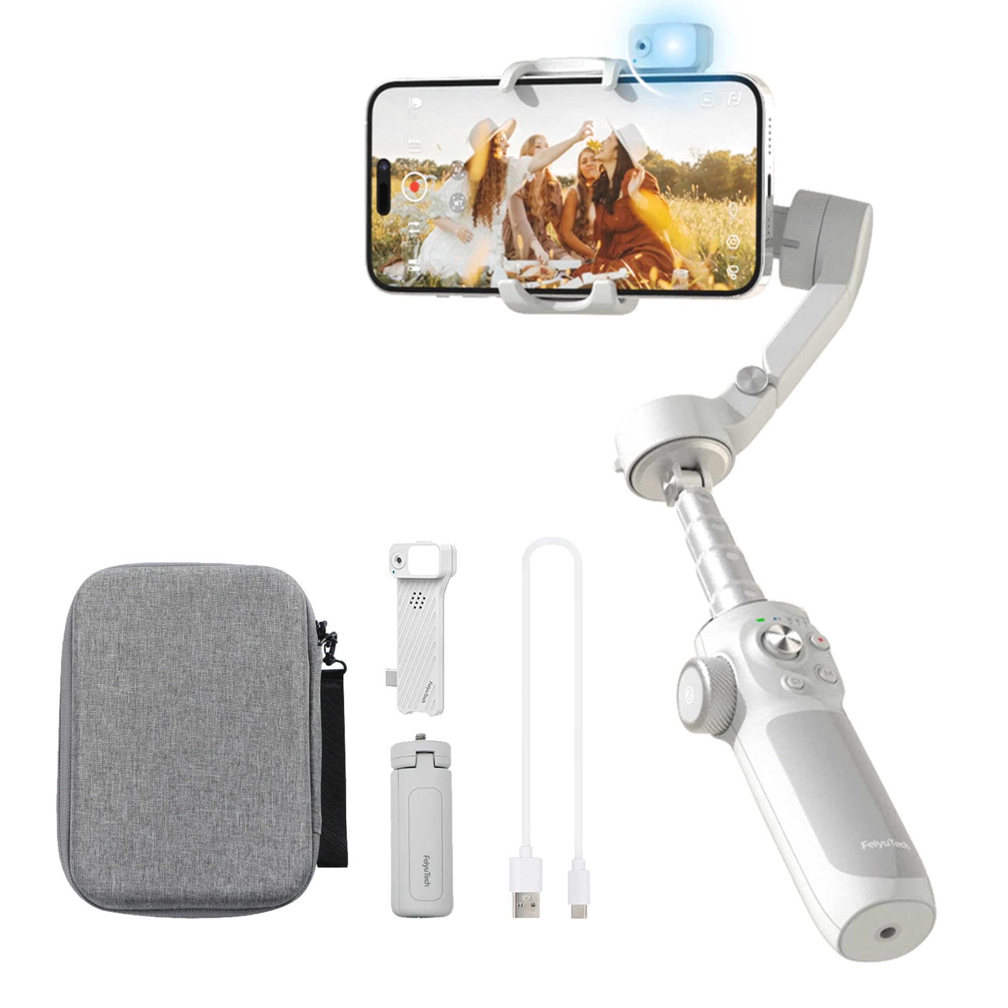 Foto 2 pulgar | Gimbal Para Smartphone Feiyutech Vb 4 Con Varilla Extensible De 8.4 Pulgadas - Venta Internacional.