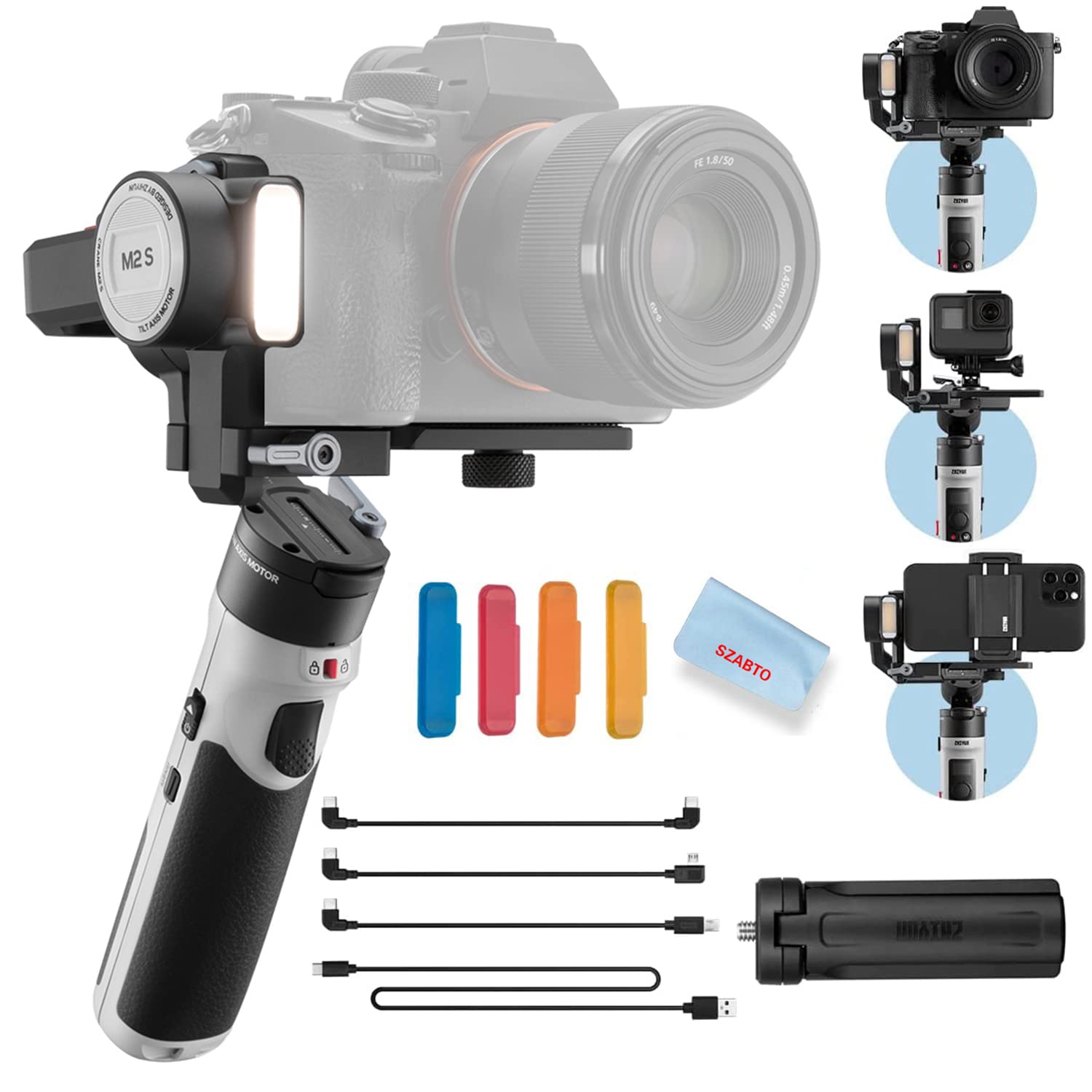 Estabilizador De Cardán Portátil Zhiyun Crane-m3 De 3 Ejes - Venta Internacional.