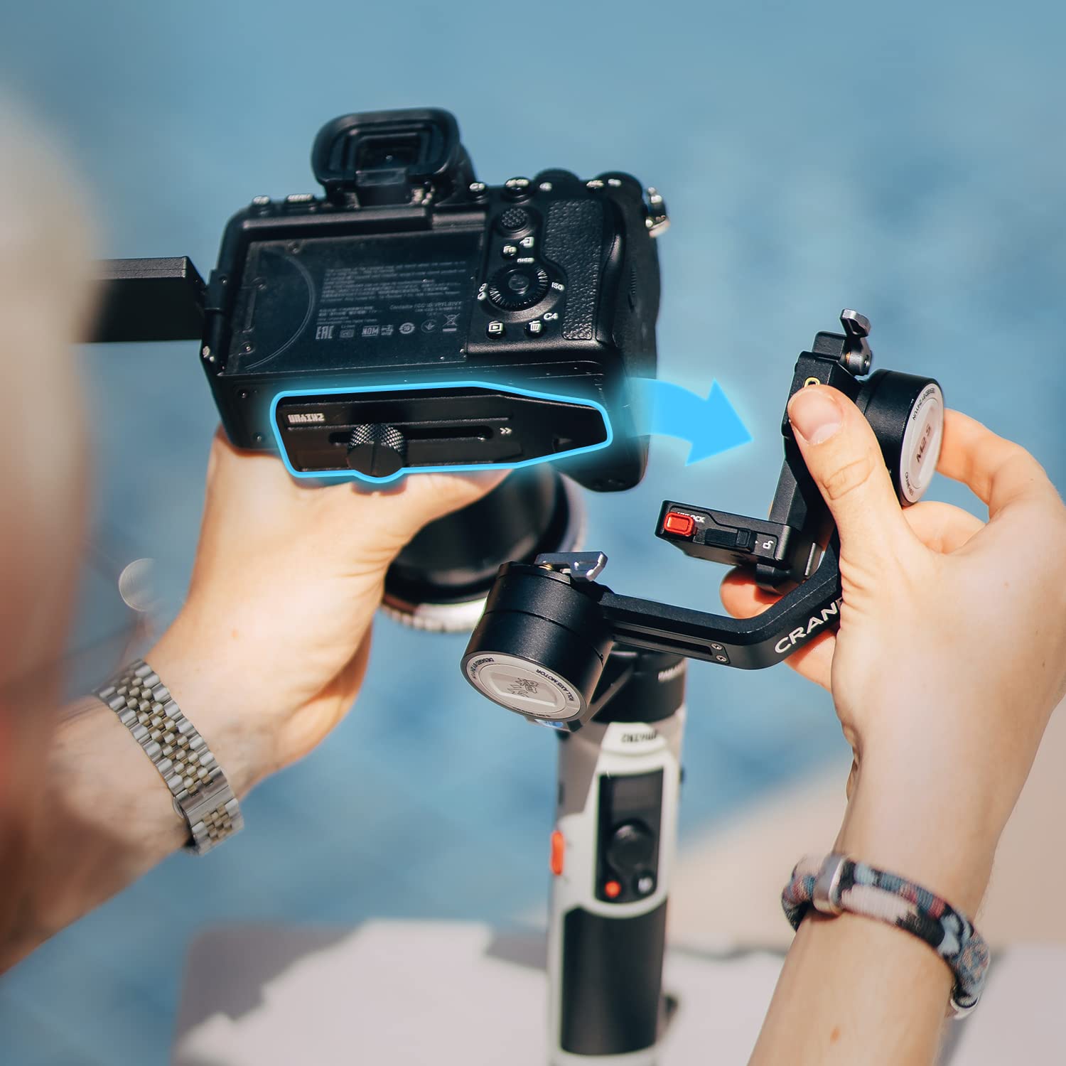 Foto 5 | Estabilizador De Cardán Portátil Zhiyun Crane-m3 De 3 Ejes - Venta Internacional.