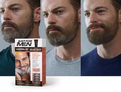 Foto 3 | Jabon Para Barba Limpiador Control Gx Just For Men 118ml
