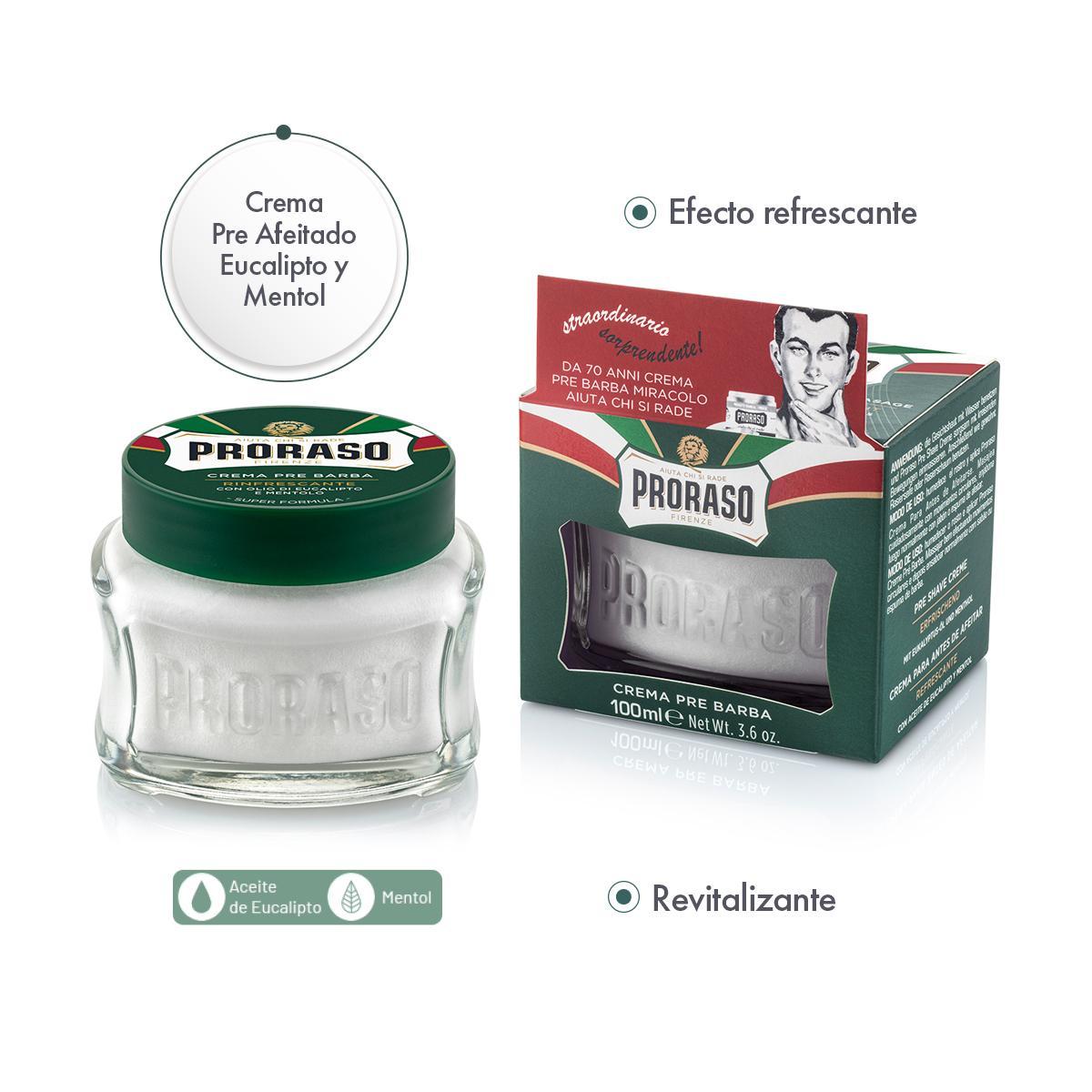 Foto 2 | Crema Pre Afeitado Proraso Eucalipto y Mentol Refrescante