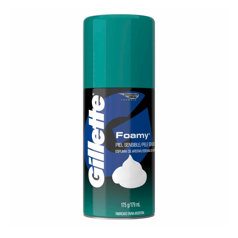Foto 2 pulgar | Espuma de Afeitar Gillette Foamy Sensitive 175 Gr