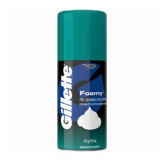 Foto 1 | Espuma de Afeitar Gillette Foamy Sensitive 175 Gr