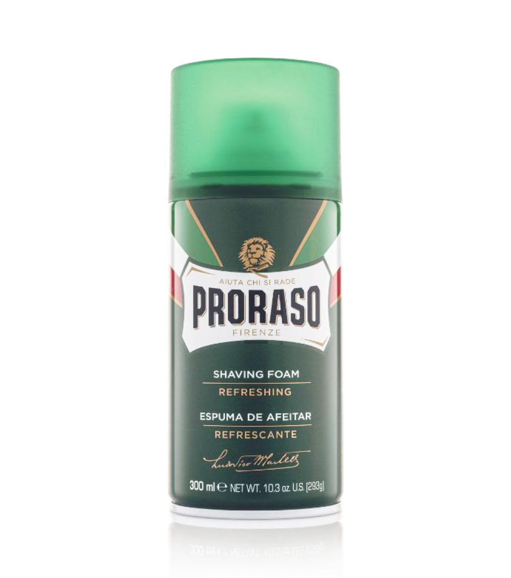 Foto 2 pulgar | Espuma De Afeitar Proraso Refrescante Y Tonificante 305 Ml - Venta Internacional.