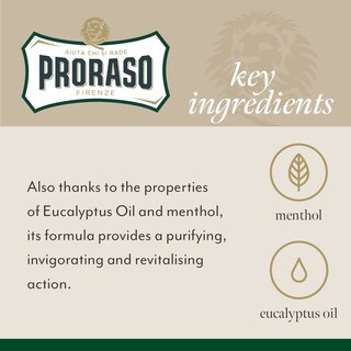 Foto 4 | Espuma De Afeitar Proraso Refrescante Y Tonificante 305 Ml - Venta Internacional.
