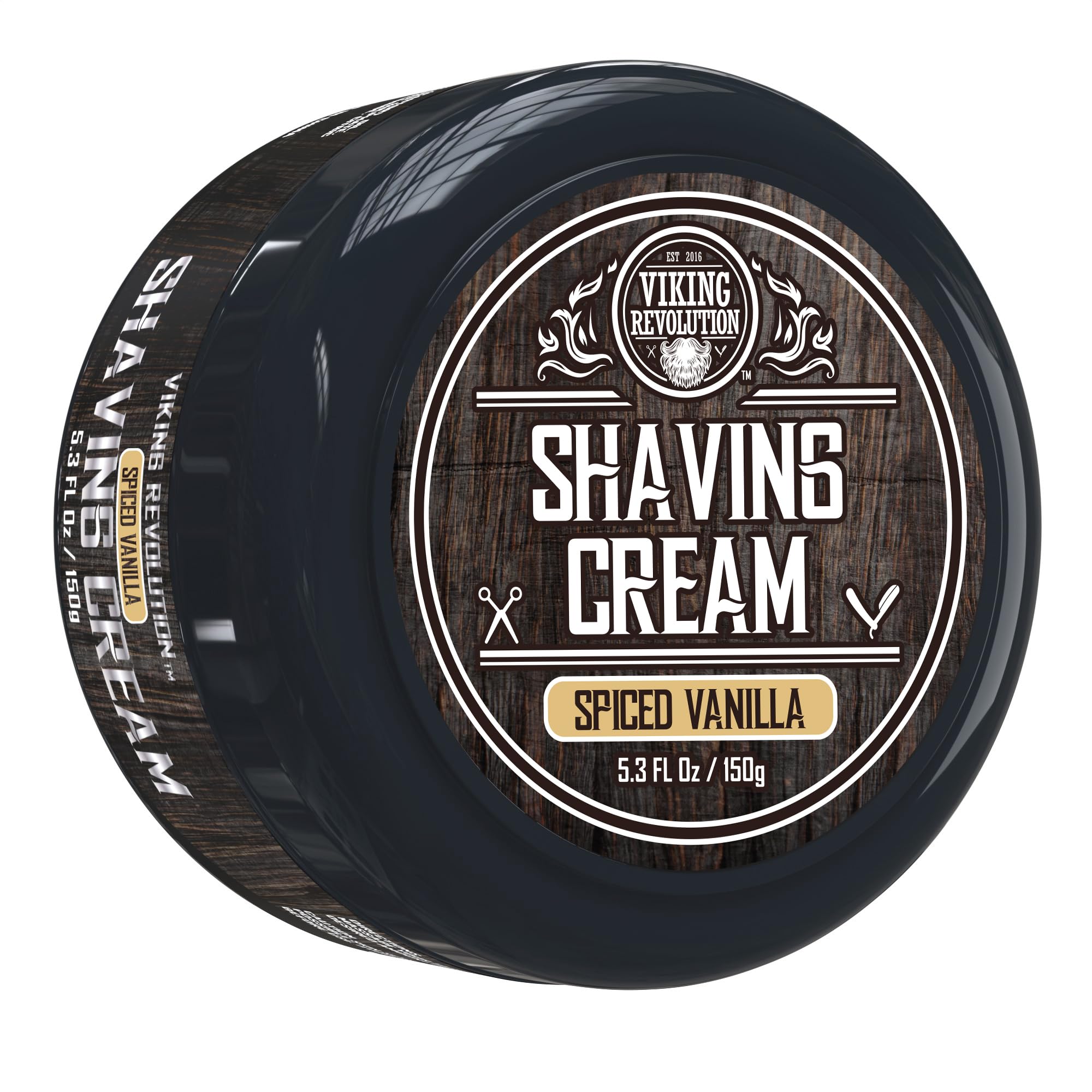 Foto 2 pulgar | Crema De Afeitar Viking Revolution Luxury Spiced Vanilla 150 Ml - Venta Internacional.