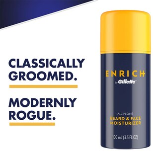 Foto 5 | Crema Hidratante Gillette Enrich Beard & Face 100 Ml Para Hombre - Venta Internacional.