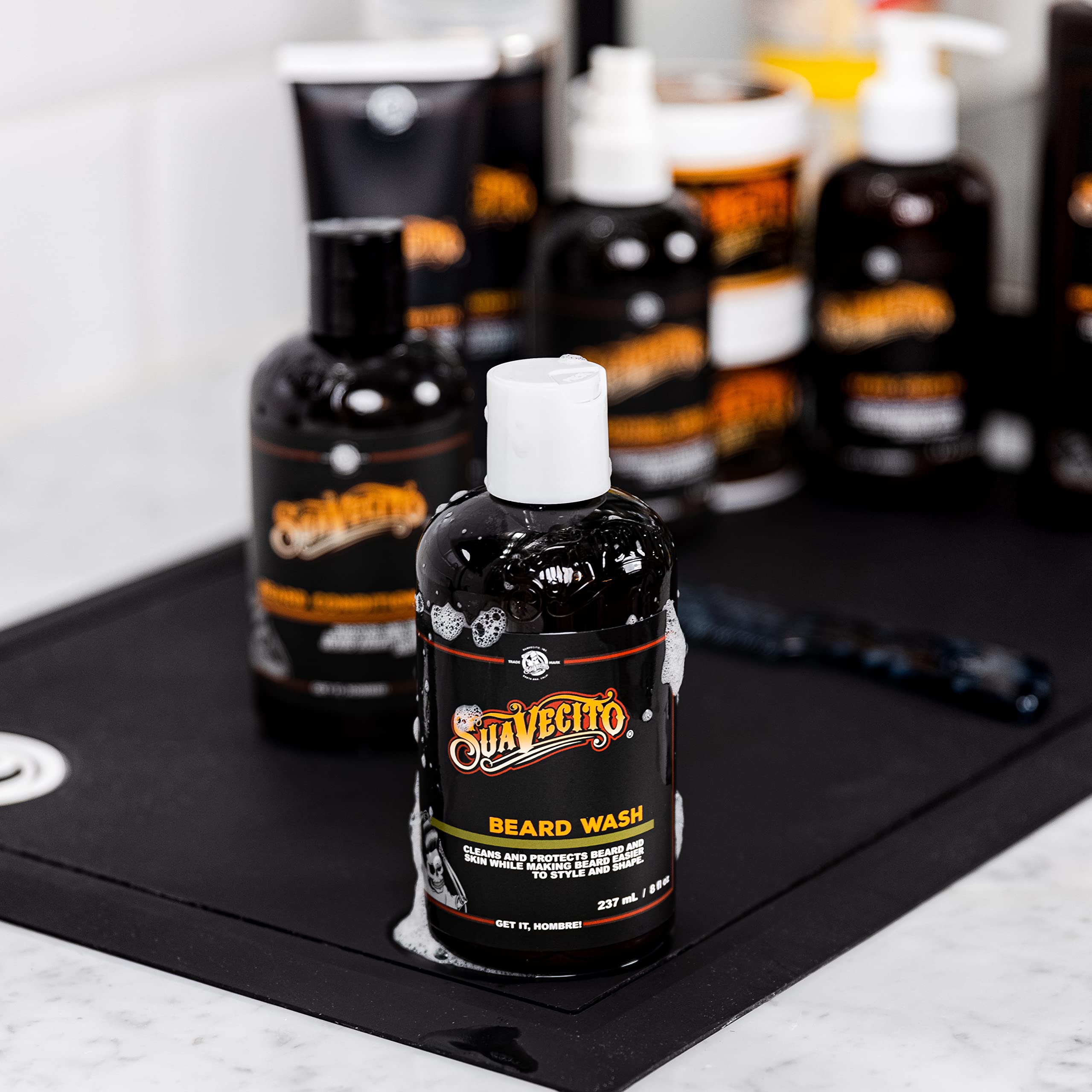 Foto 6 pulgar | Jabón De Barba Suavecito Para Limpieza Y Peinado Para Hombres, 240 Ml - Venta Internacional.