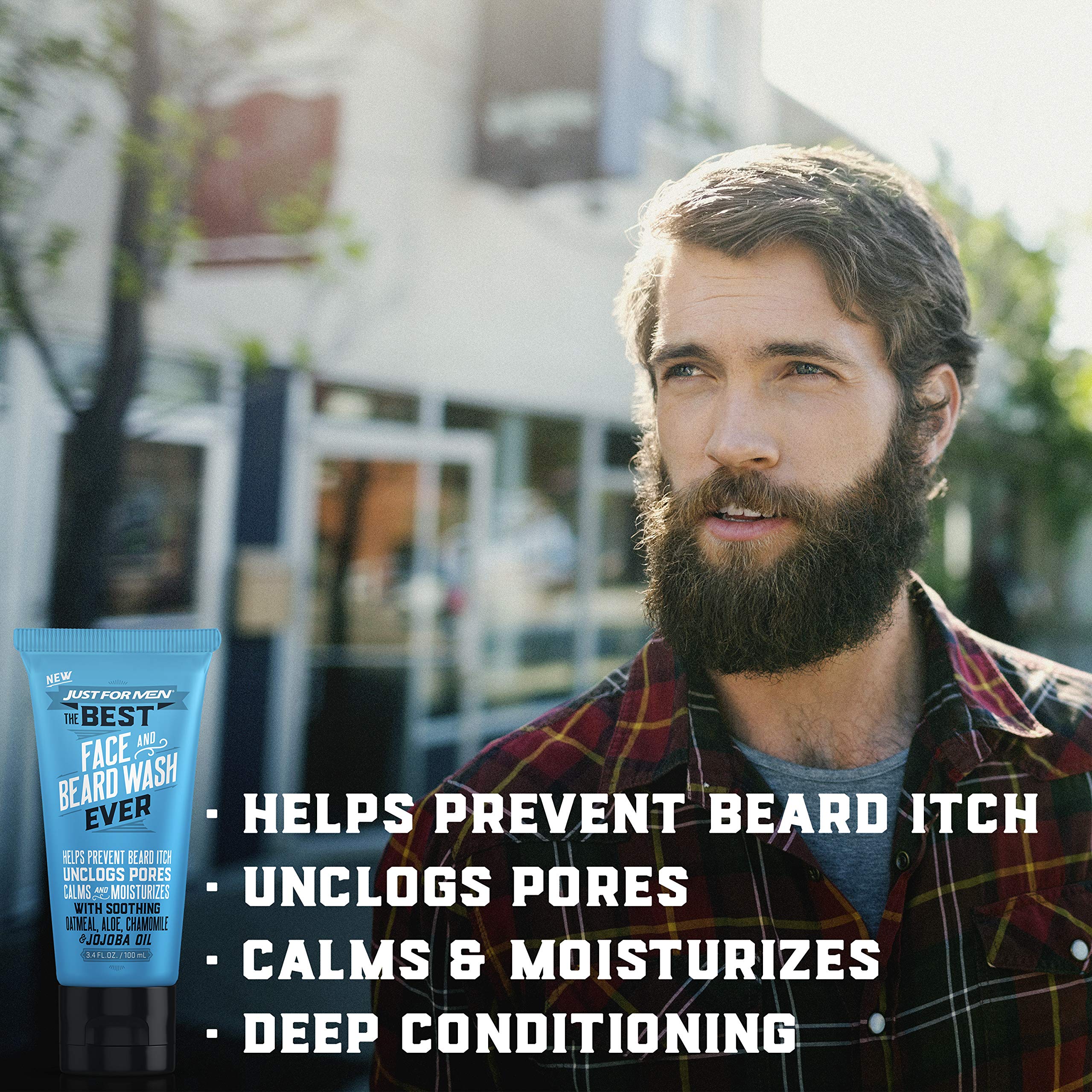 Foto 5 pulgar | Jabón Para Rostro Y Barba Solo Para Hombres The Best, 90 Ml Con Avena - Venta Internacional.