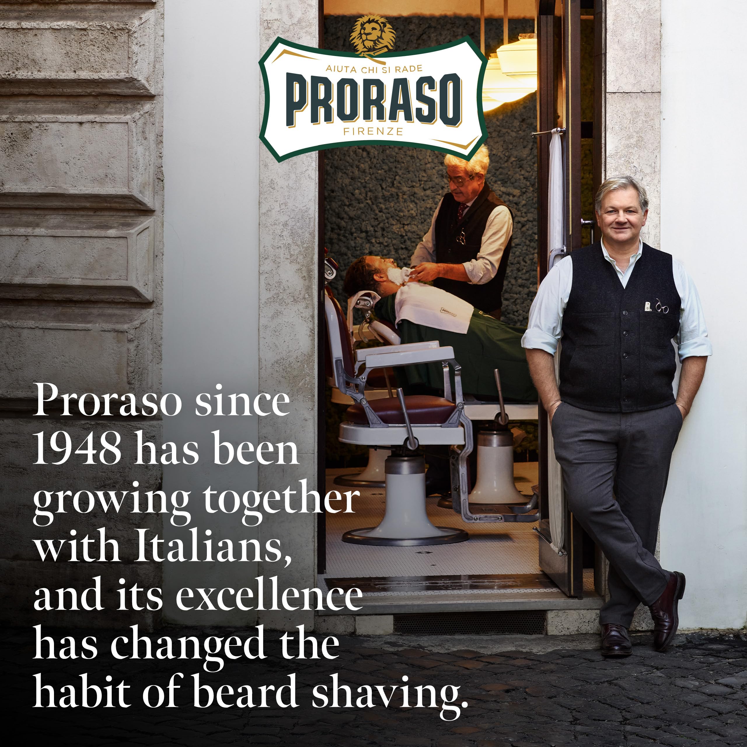 Foto 8 pulgar | Crema Acondicionadora Antes Del Afeitado Proraso Sensitive Skin 100 Ml - Venta Internacional.