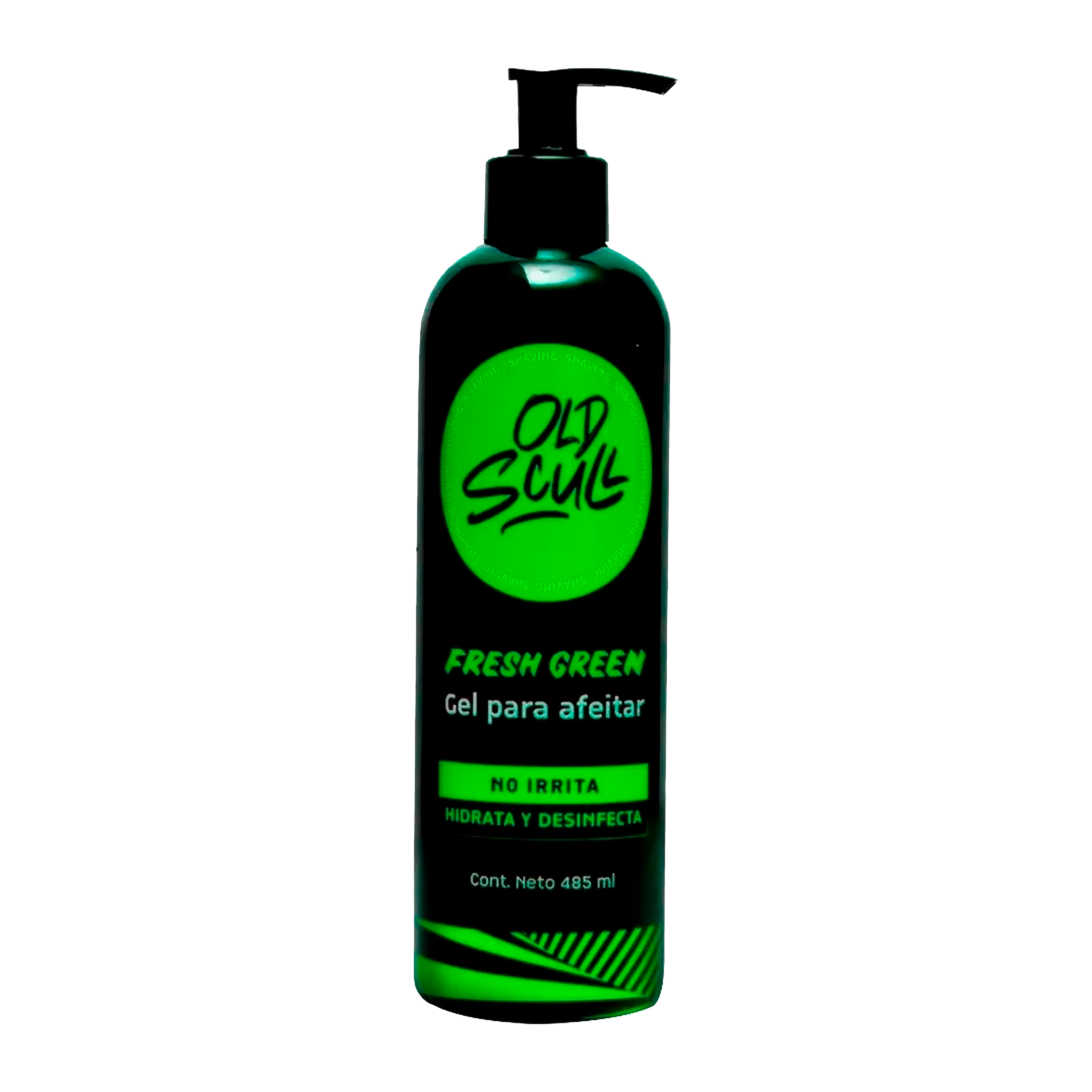 Old Scull Shaving Gel Fresh Green 485 Ml $239