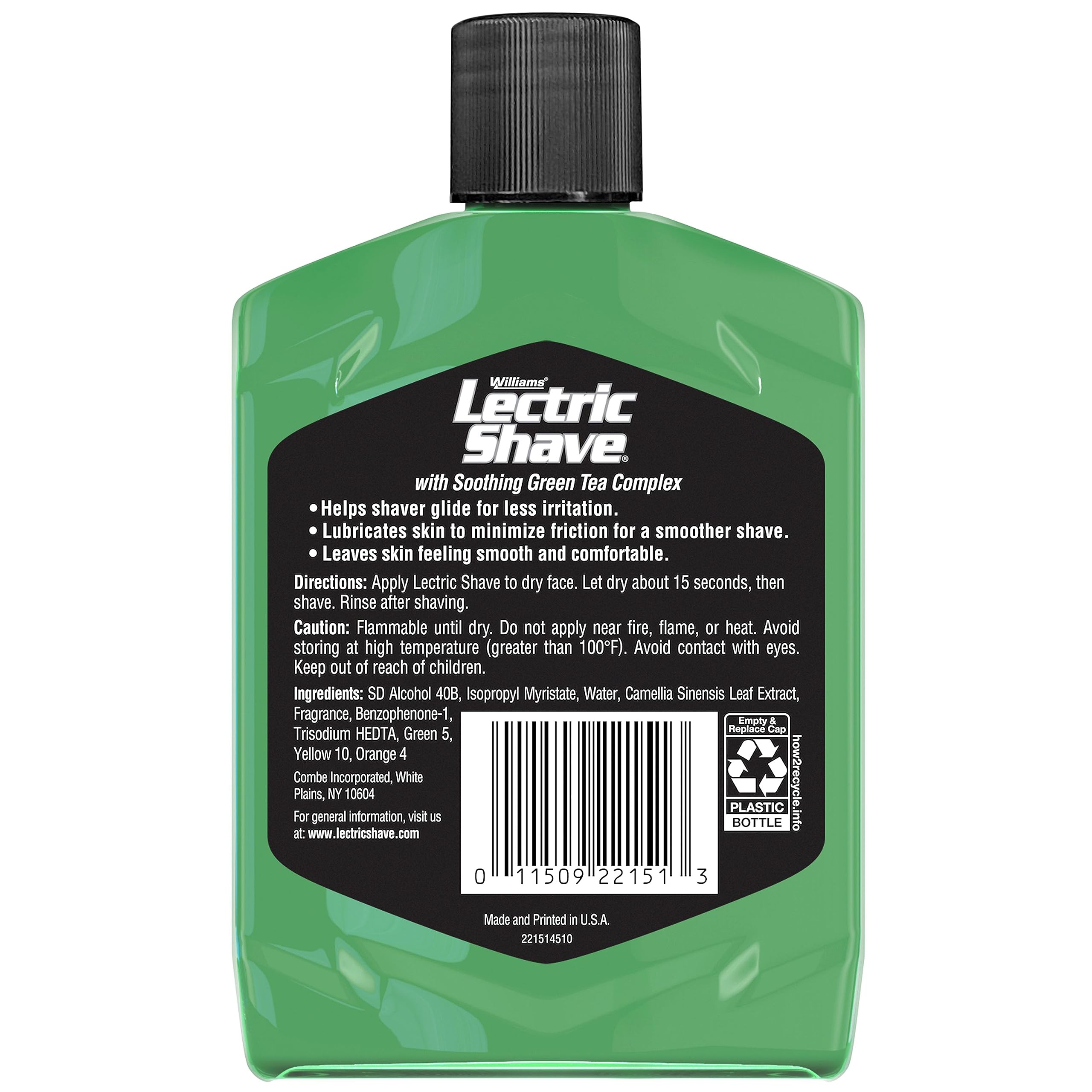 Foto 3 pulgar | Maquinilla De Afeitar Eléctrica Para Antes Del Afeitado Williams Lectric Shave 200 Ml - Venta Internacional.