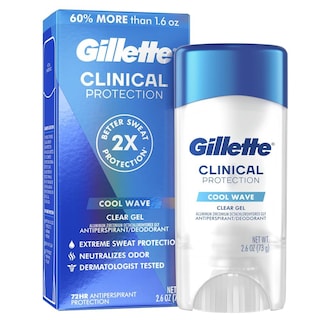 Foto 1 | Gel Transparente Antitranspirante Y Desodorante Gillette Clinical - Venta Internacional.