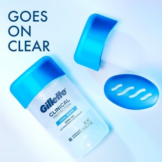 Foto 3 | Gel Transparente Antitranspirante Y Desodorante Gillette Clinical - Venta Internacional.