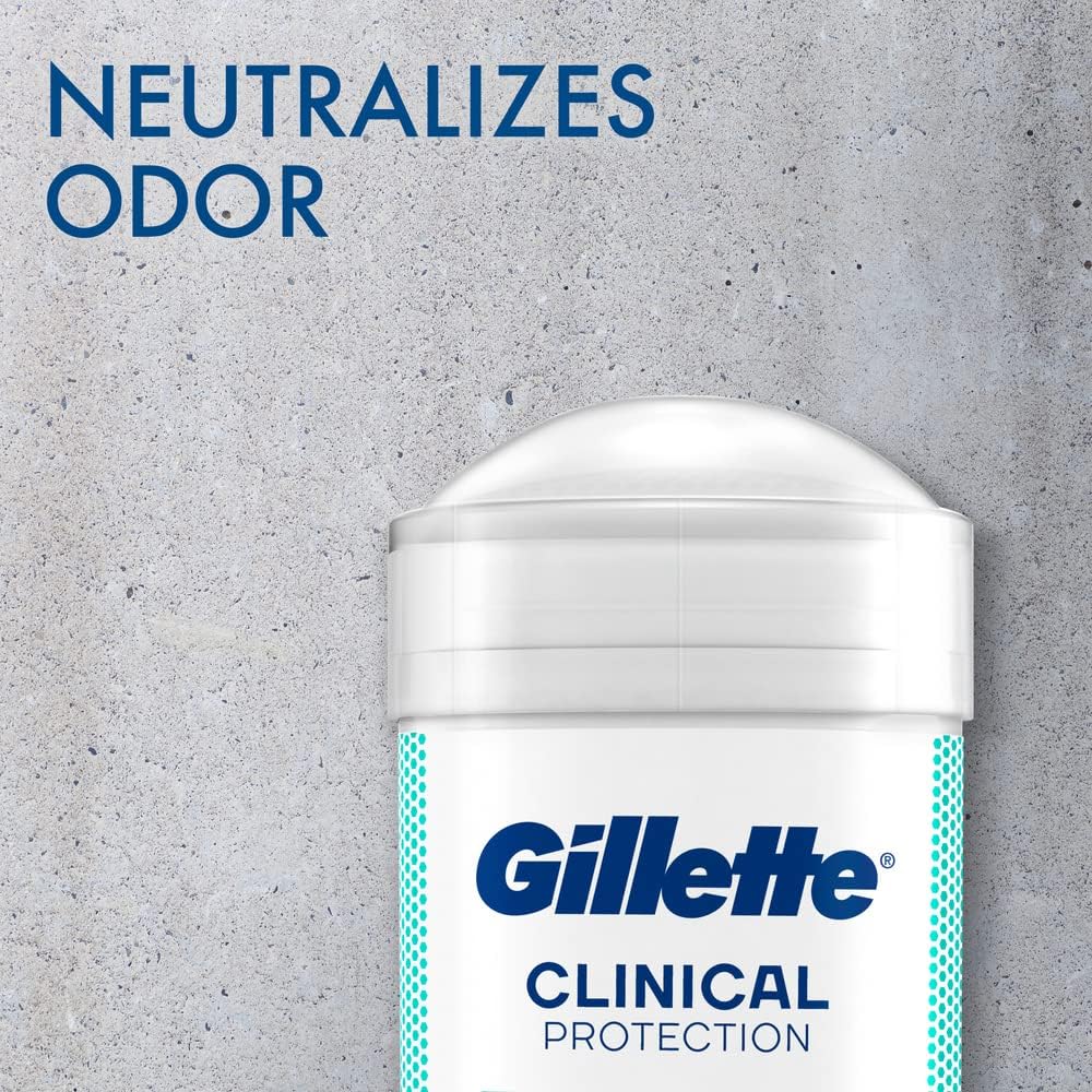 Foto 6 pulgar | Gel Transparente Antitranspirante Y Desodorante Gillette Clinical - Venta Internacional.