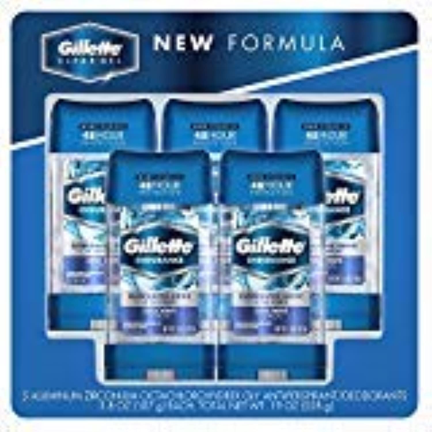 Desodorante Gillette Endurance Clear Gel Cool Wave 112 Ml (5 Veces) - Venta Internacional.
