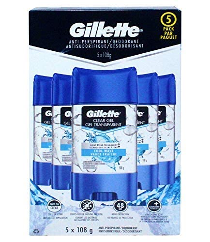 Foto 4 pulgar | Desodorante Gillette Endurance Clear Gel Cool Wave 112 Ml (5 Veces) - Venta Internacional.