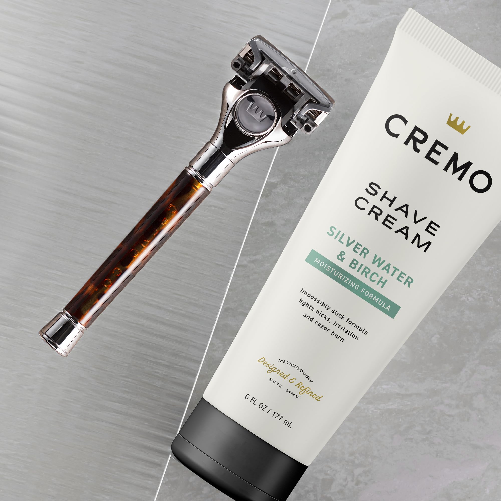 Foto 3 pulgar | Crema De Afeitar Cremo Silver Water & Birch 180 Ml Para Hombre - Venta Internacional.