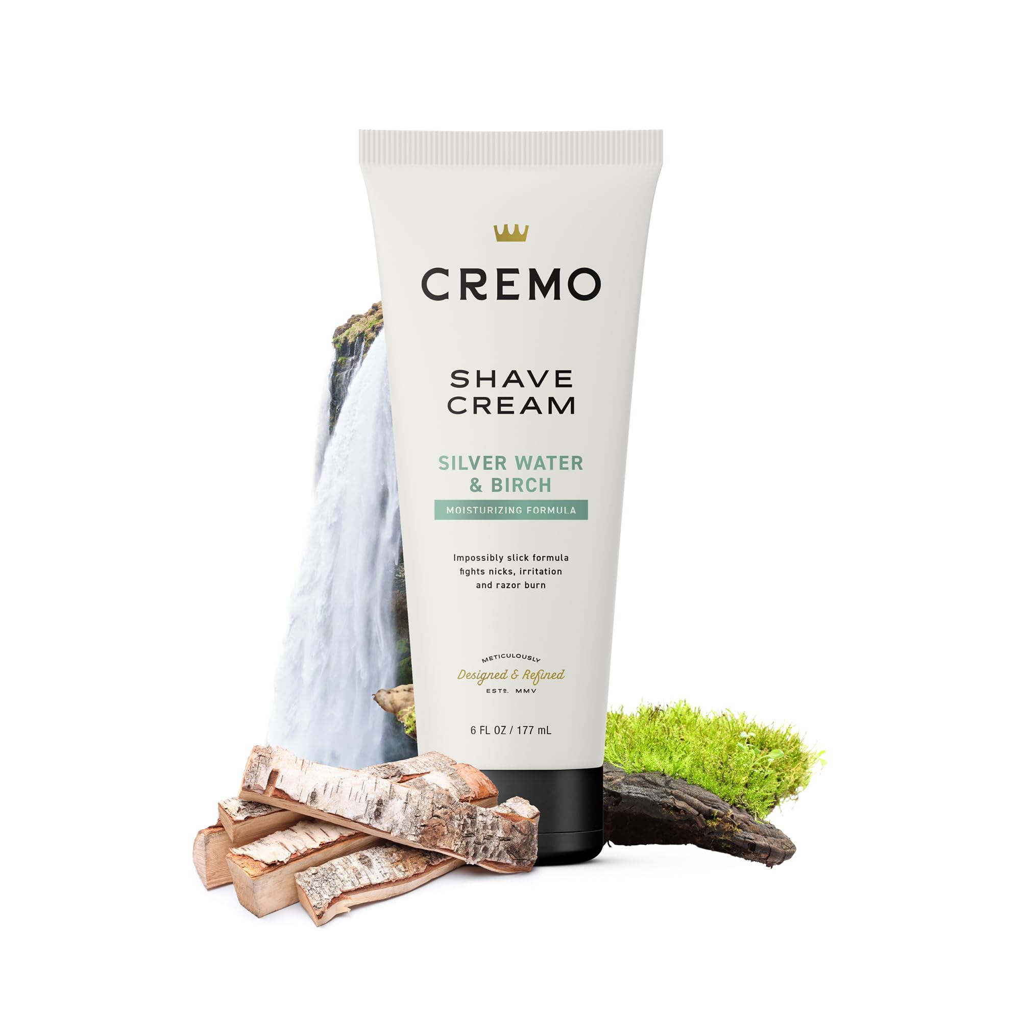 Foto 6 pulgar | Crema De Afeitar Cremo Silver Water & Birch 180 Ml Para Hombre - Venta Internacional.