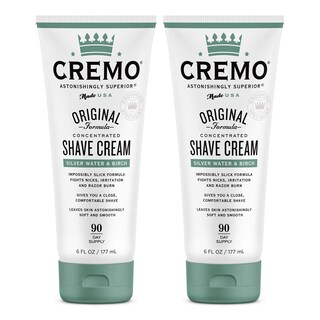 Foto 1 | Crema De Afeitar Cremo Barber Grade Silver Water & Birch 180 Ml (x2) - Venta Internacional.