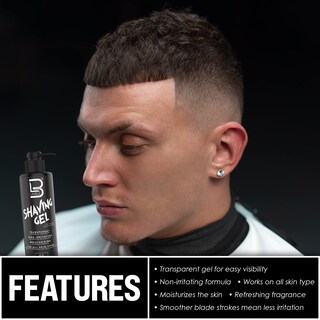 Foto 2 | Gel De Afeitar L3 Level Three Straight Razor No Irritante - Venta Internacional.
