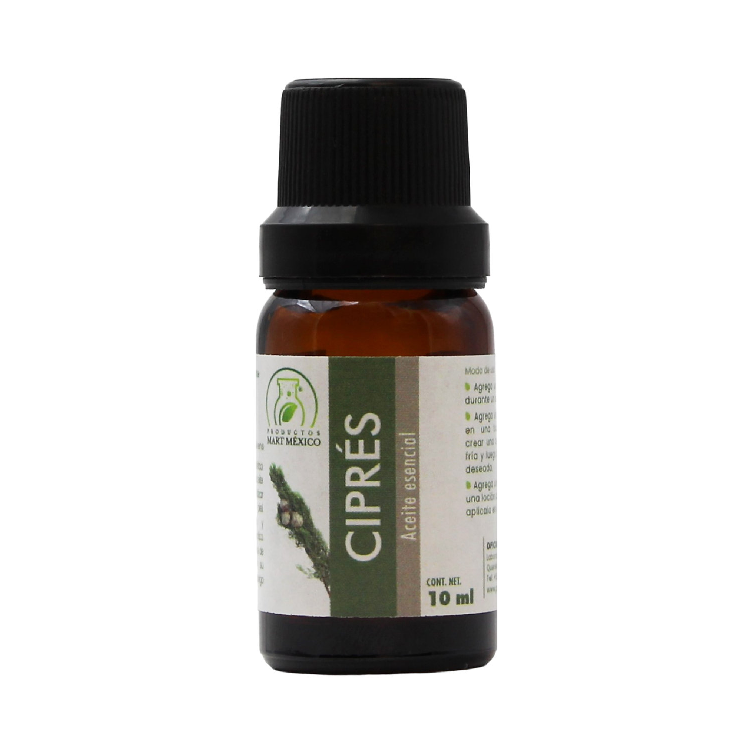 Aceite Esencial De Ciprés Fresco - Estimula
Productos Mart 10 Ml