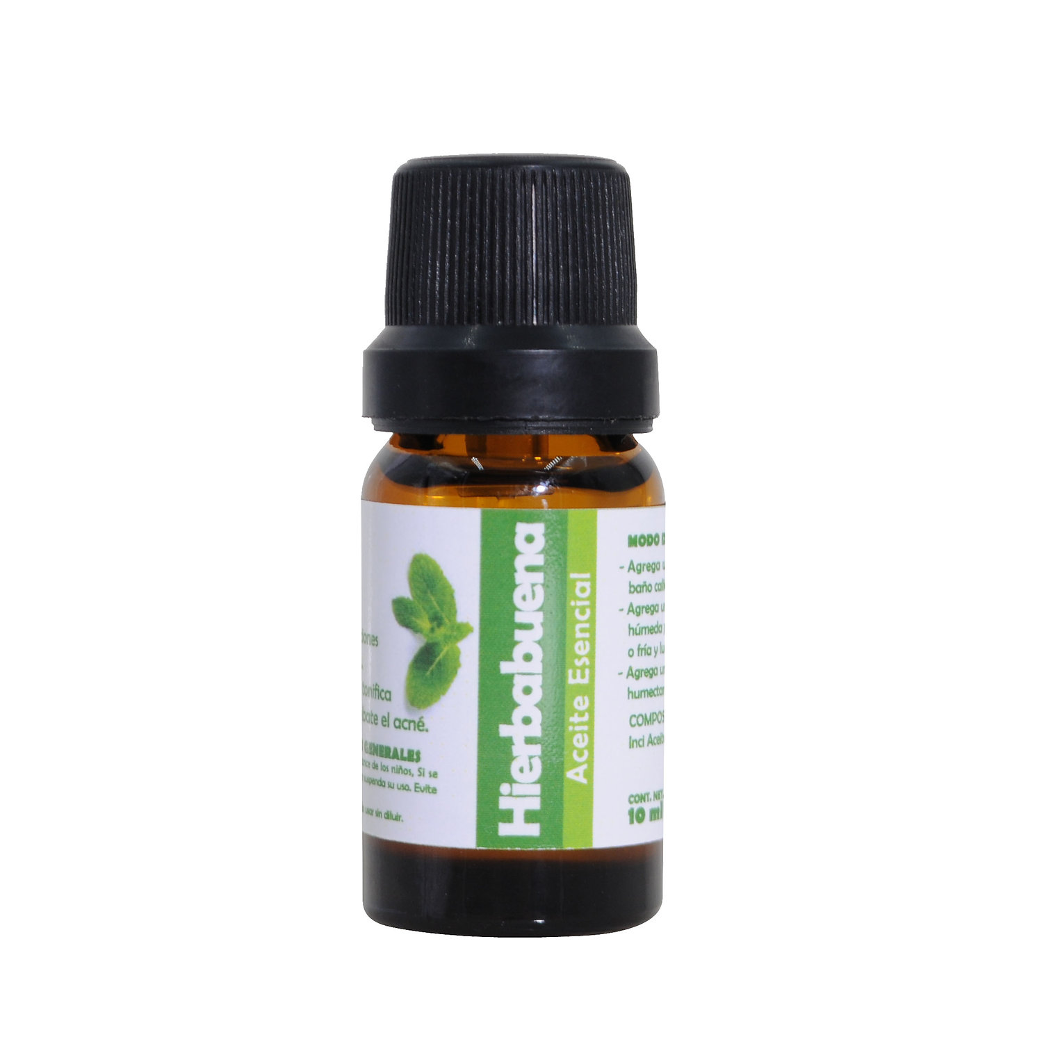 Aceite Esencial De Hierbabuena Concentración - Refresca 
Productos Mart 10 Ml
