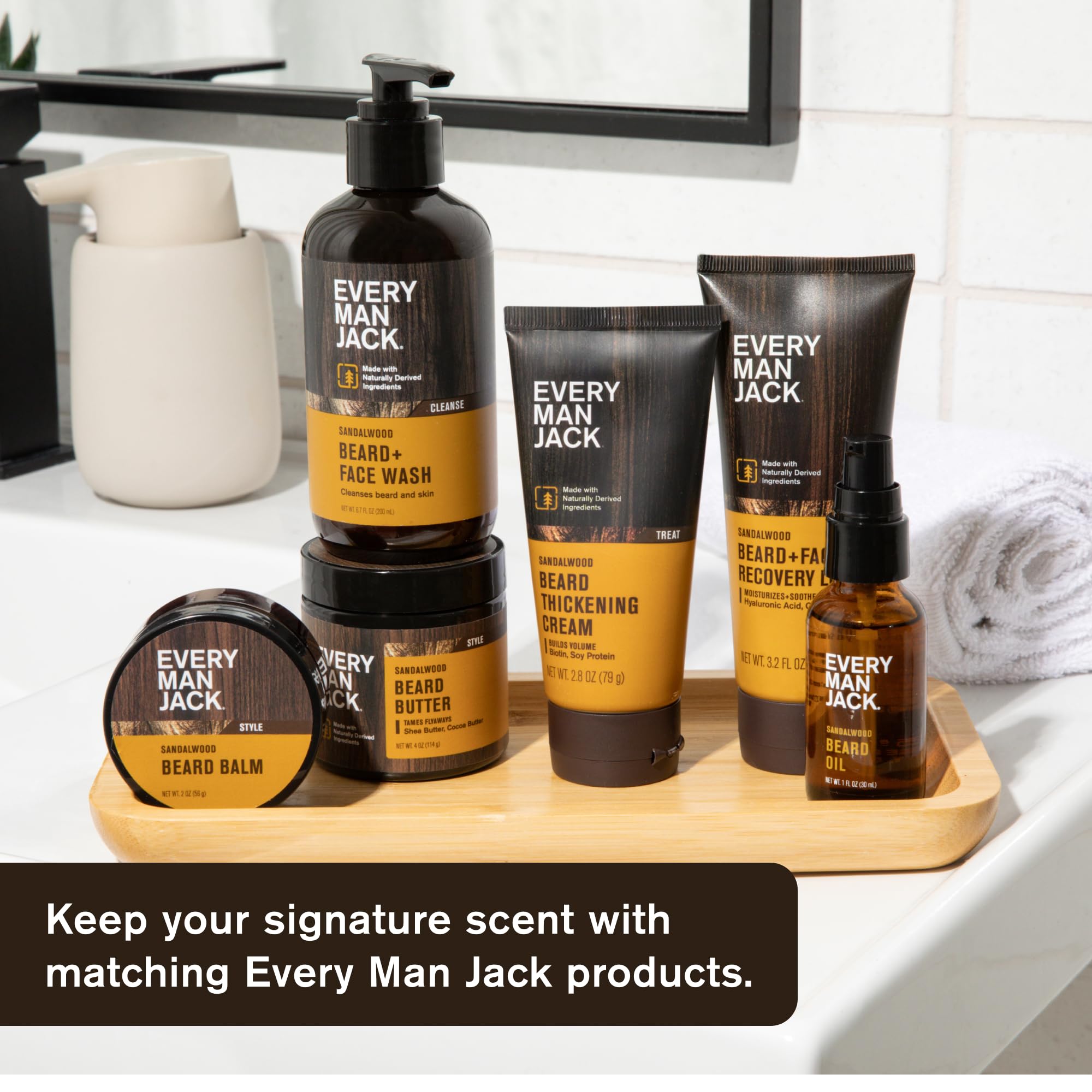 Foto 6 pulgar | Manteca Para Barba Every Man Jack Subtle Sandalwood 120 Ml (paquete De 2) - Venta Internacional.